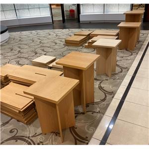 Lot 103

Display Tables - Collapsible - Timber